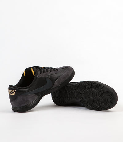 Nike SB X FTC Lunar FC Shoes - Black / Anthracite - Metallic Gold