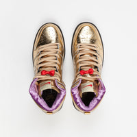 Nike SB x Humidity 'Trumpet' Dunk High QS Shoes - Metallic Gold / Metallic Gold - Black thumbnail