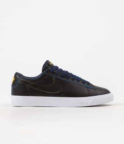 Nike SB x NBA Blazer Low GT Shoes - Black / Black - Amarillo - Coast