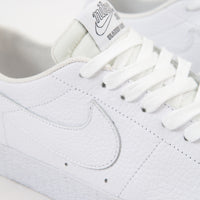 Nike SB x NBA Blazer Low Shoes - White / White - Rush Blue - University Red thumbnail