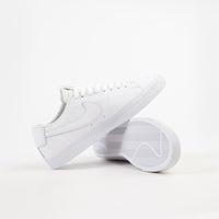 Nike SB x NBA Blazer Low Shoes - White / White - Rush Blue - University Red thumbnail