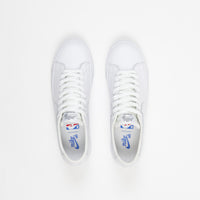 Nike SB x NBA Blazer Low Shoes - White / White - Rush Blue - University Red thumbnail