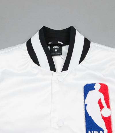 Nike SB x NBA Bomber Jacket - White