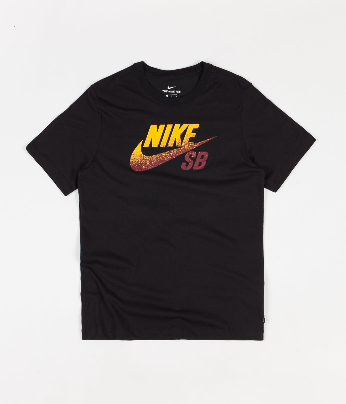 Nike SB x NBA DFCT Logo T-Shirt - Black / Team Red / University Gold ...