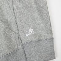 Nike SB x NBA Icon Hoodie - Dark Grey Heather / White thumbnail