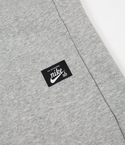 Nike SB x NBA Icon Hoodie - Dark Grey Heather / White