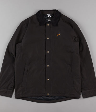 Nike SB x Numbers Coaches Jacket - Black / Vivid Orange