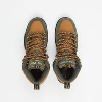 Nike SB x Pass~Port Dunk High Pro Shoes - Carbon Green / Cider - Wheat Gold thumbnail