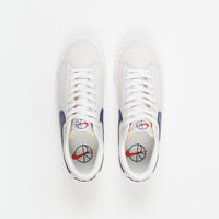 Nike SB x Polar Blazer Low GT Shoes - Summit White / Deep Royal Blue thumbnail