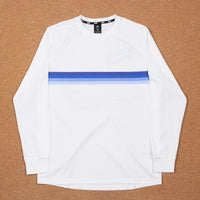 Nike SB x Quartersnacks Dry Long Sleeve Jersey - White / Royal Pulse thumbnail