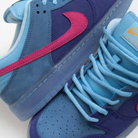 Nike SB x Run The Jewels Dunk Low Shoes - Deep Royal Blue / Active Pink - Blue Chill thumbnail