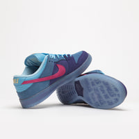 Nike SB x Run The Jewels Dunk Low Shoes - Deep Royal Blue / Active Pink - Blue Chill thumbnail