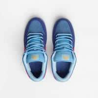 Nike SB x Run The Jewels Dunk Low Shoes - Deep Royal Blue / Active Pink - Blue Chill thumbnail