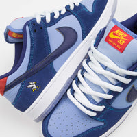 Nike SB x Why So Sad? Dunk Low Premium Shoes - Coastal Blue / Coastal Blue - Light Blue thumbnail