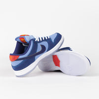 Nike SB x Why So Sad? Dunk Low Premium Shoes - Coastal Blue / Coastal Blue - Light Blue thumbnail