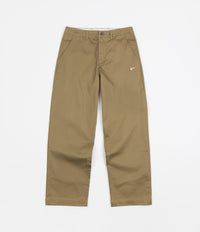 Nike Unlined Chino Pants - Dark Driftwood / White