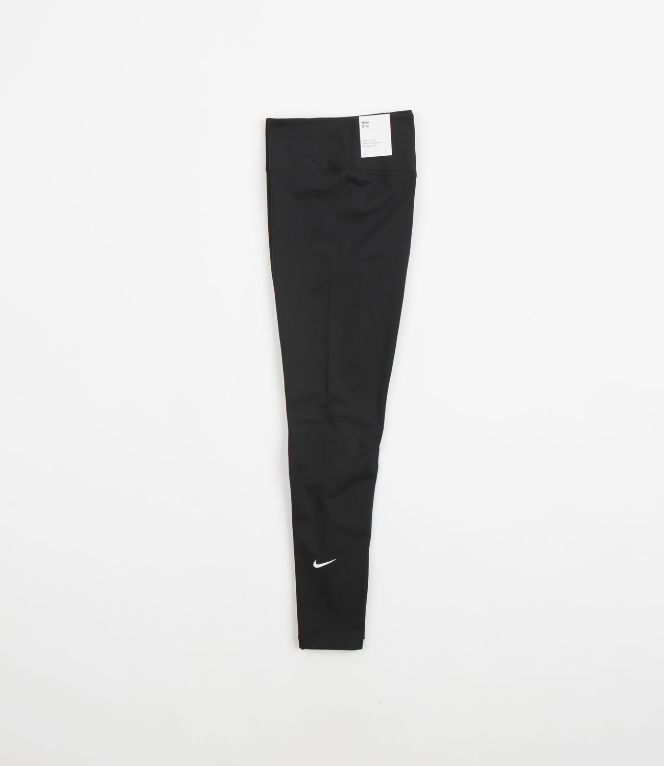Size XL - Nike One Women's Mid-Rise Crop Leggings (Black/White