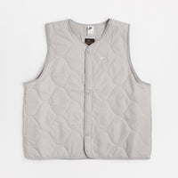 Nike Woven Insulated Military Vest - Light Iron Ore / White thumbnail