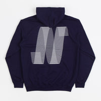 North N Logo Hoodie - Navy / White thumbnail