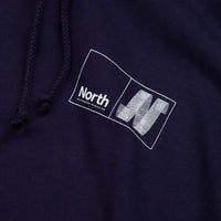 North N Logo Hoodie - Navy / White thumbnail