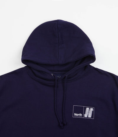 North N Logo Hoodie - Navy / White