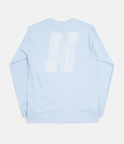 North N Logo Long Sleeve T-Shirt - Light Blue / White