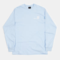 North N Logo Long Sleeve T-Shirt - Light Blue / White thumbnail