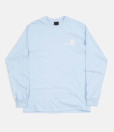 North N Logo Long Sleeve T-Shirt - Light Blue / White