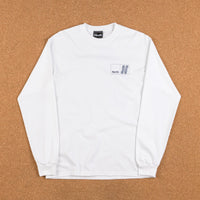 North N Logo Long Sleeve T-Shirt - White / Navy thumbnail