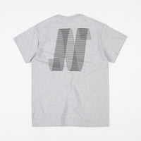 North N Logo T-Shirt - Grey / Black thumbnail