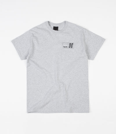 North N Logo T-Shirt - Grey / Black