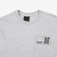 North N Logo T-Shirt - Grey / Black thumbnail