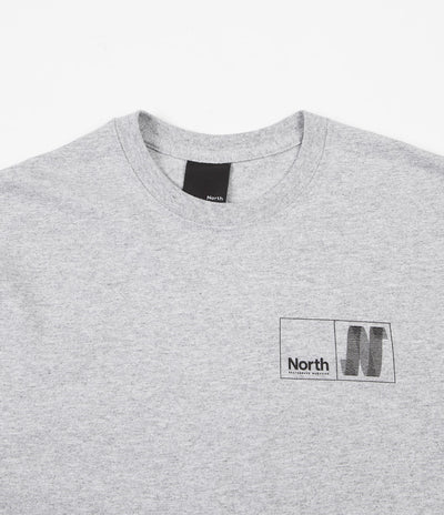 North N Logo T-Shirt - Grey / Black