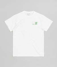 North N Logo T-Shirt - White / Green