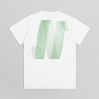 North N Logo T-Shirt - White / Green thumbnail