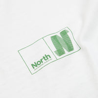 North N Logo T-Shirt - White / Green thumbnail