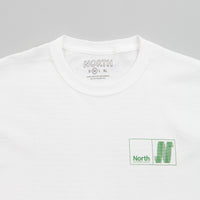 North N Logo T-Shirt - White / Green thumbnail