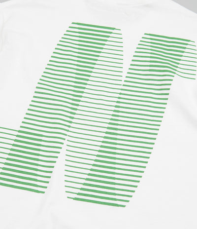 North N Logo T-Shirt - White / Green