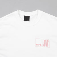 North N Logo T-Shirt - White / Peach thumbnail