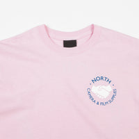 North Supplies Logo T-Shirt - Light Pink / Blue / White thumbnail