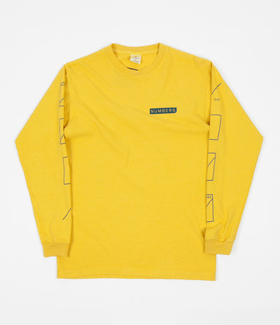 Numbers Assembly Long Sleeve T-Shirt - Yellow