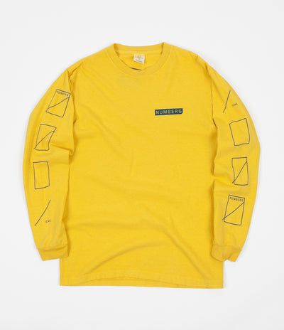 Numbers Assembly Long Sleeve T-Shirt - Yellow