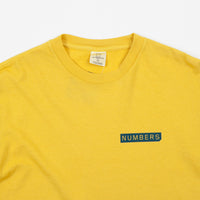 Numbers Assembly Long Sleeve T-Shirt - Yellow thumbnail