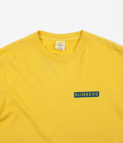 Numbers Assembly Long Sleeve T-Shirt - Yellow