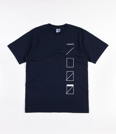 Numbers Assembly T-Shirt - Navy