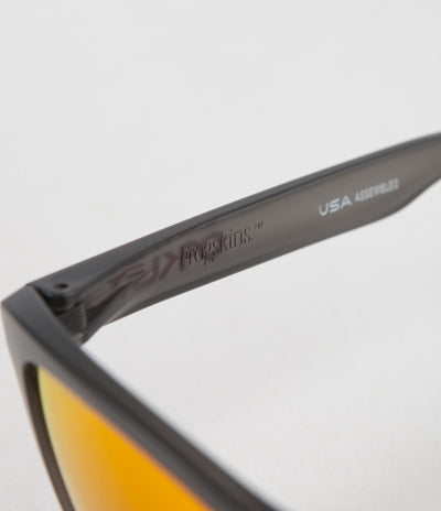 Oakley Frogskins Sunglasses - Matte Grey Smoke / Prizm Ruby Polarized