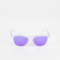 Oakley Frogskins Sunglasses - Polished Clear / Prizm Violet thumbnail