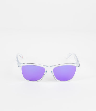 Oakley Frogskins Sunglasses - Polished Clear / Prizm Violet