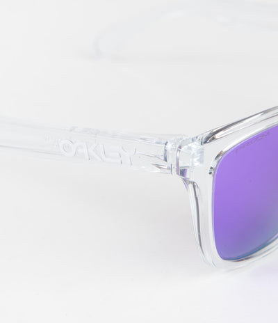 Oakley Frogskins Sunglasses - Polished Clear / Prizm Violet