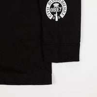 Obey Civil Disobedience Long Sleeve T-Shirt - Black thumbnail